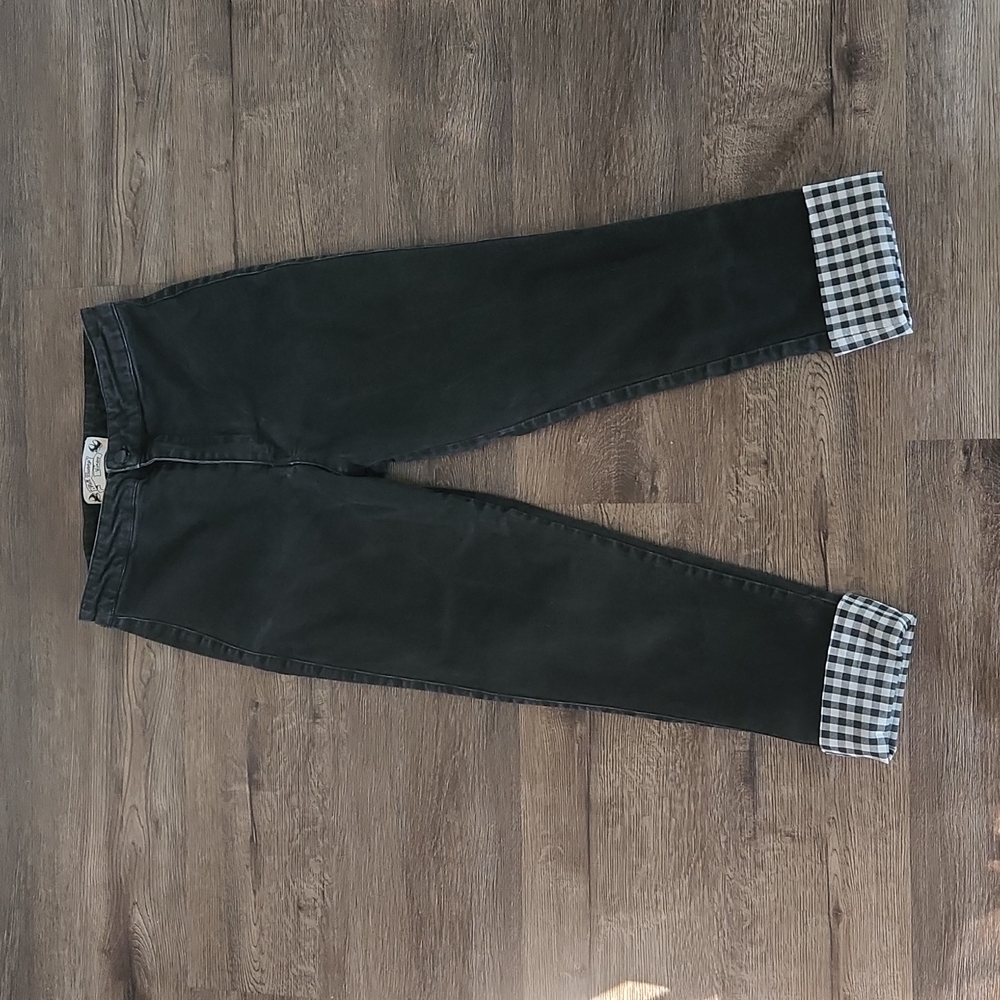 Hell Bunny Vixen womens denim capris